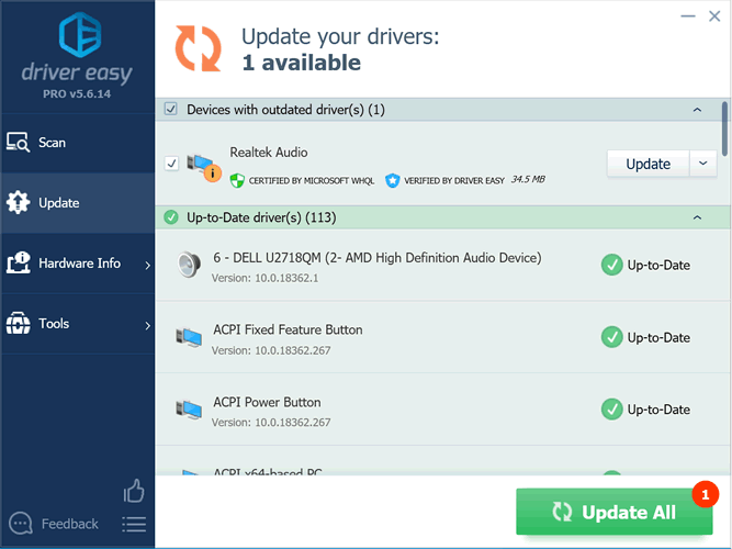 Hard Disk Controller Driver Update Utility Results